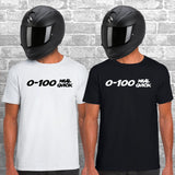 0- 100 Real Quick Unisex Cotton Tshirt