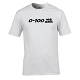 0- 100 Real Quick Unisex Cotton Tshirt