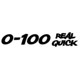 0 - 100 Real Quick Decal - Multiple Colours