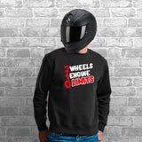 2 Wheels 1 Engine 0 Limits Unisex Sweatshirt