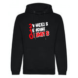 2 Wheels 1 Engine 0 Limits Premium Unisex Pullover Hoodie