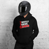 2 Wheels 1 Engine 0 Limits Premium Unisex Pullover Hoodie