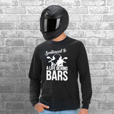 Sentenced to a Life Behind Bars Unisex Cotton Long Sleeve Tshirt