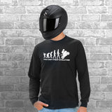 You Can't Fight Evolution Unisex Cotton Long Sleeve Tshirt