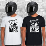 Sentenced to a Life Behind Bars Unisex Cotton Tshirt