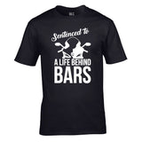 Sentenced to a Life Behind Bars Unisex Cotton Tshirt