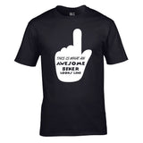 Awesome Biker Unisex Cotton Tshirt