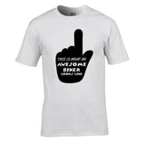 Awesome Biker Unisex Cotton Tshirt