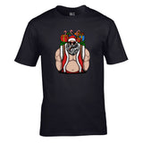 Beefy Biker Santa Unisex Cotton Tshirt