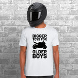 Bigger Toys for Older Boys Unisex Cotton Tshirt