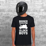 Bigger Toys for Older Boys Unisex Cotton Tshirt