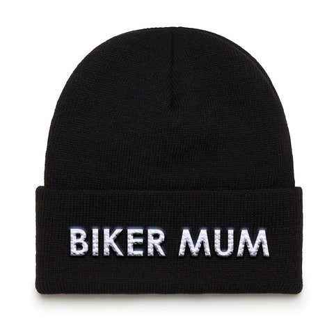 Biker Mum Unisex One Size Fits All Beanie