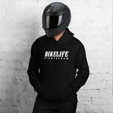 Bikelife Birmingham Text Unisex Pullover Hoodie