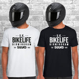 UK Bikelife Birmingham Squad Unisex Cotton Tshirt