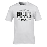 UK Bikelife Birmingham Squad Unisex Cotton Tshirt