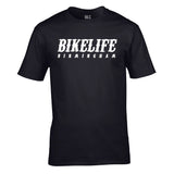 Bikelife Birmingham Text Unisex Cotton Tshirt