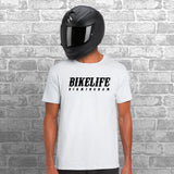 Bikelife Birmingham Text Unisex Cotton Tshirt