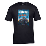 Born To Ride California Bikers Fest Unisex Cotton Tshirt