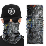 Carabiner Multipurpose Biker Neck Tube