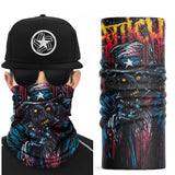 Circus Skull Multipurpose Biker Neck Tube