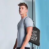 Guardian Angel Motorcycle Drawstring Bag