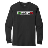 1N23456 Unisex Cotton Long Sleeve Tshirt