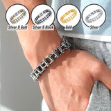 Motorcycle Polished Chain Bracelet