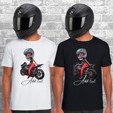 MotoBobblehead's Personalised Unisex Cotton Tshirt