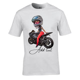 MotoBobblehead's Personalised Unisex Cotton Tshirt