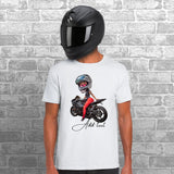 MotoBobblehead's Personalised Unisex Cotton Tshirt