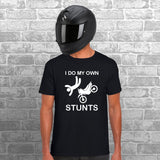 I Do My Own Stunts Unisex Cotton Tshirt