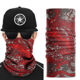 Red Dragon Multipurpose Biker Neck Tube