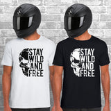 Stay Wild and Free Unisex Cotton Tshirt