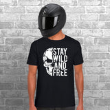 Stay Wild and Free Unisex Cotton Tshirt