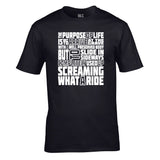 The Purpose of Life Unisex Cotton Tshirt