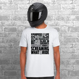 The Purpose of Life Unisex Cotton Tshirt