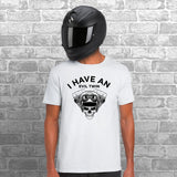 I Have an Evil Twin Unisex Cotton Tshirt