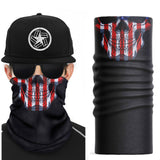 USA Skull Multipurpose Biker Neck Tube