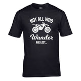 Not All Who Wander Are Lost Unisex Cotton Tshirt