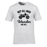 Not All Who Wander Are Lost Unisex Cotton Tshirt