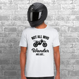 Not All Who Wander Are Lost Unisex Cotton Tshirt