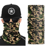 Light Woodland Camo Multipurpose Biker Neck Tube