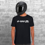 0- 100 Real Quick Unisex Cotton Tshirt