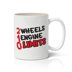 2 Wheels 1 Engine 0 Limits Mug