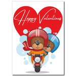 Cute Bears Happy Valentines Card