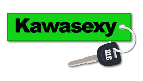 Kawasexy Motorcycle Key Tag