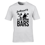 Sentenced to a Life Behind Bars Unisex Cotton Tshirt