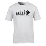 You Can't Fight Evolution  Unisex Cotton Tshirt