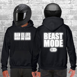BLB's Reflective Beastmode Unisex Pullover Hoodie