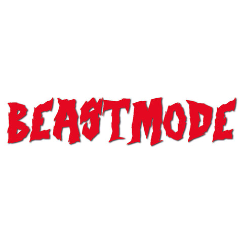 Beastmode Decal - Multiple Colours
